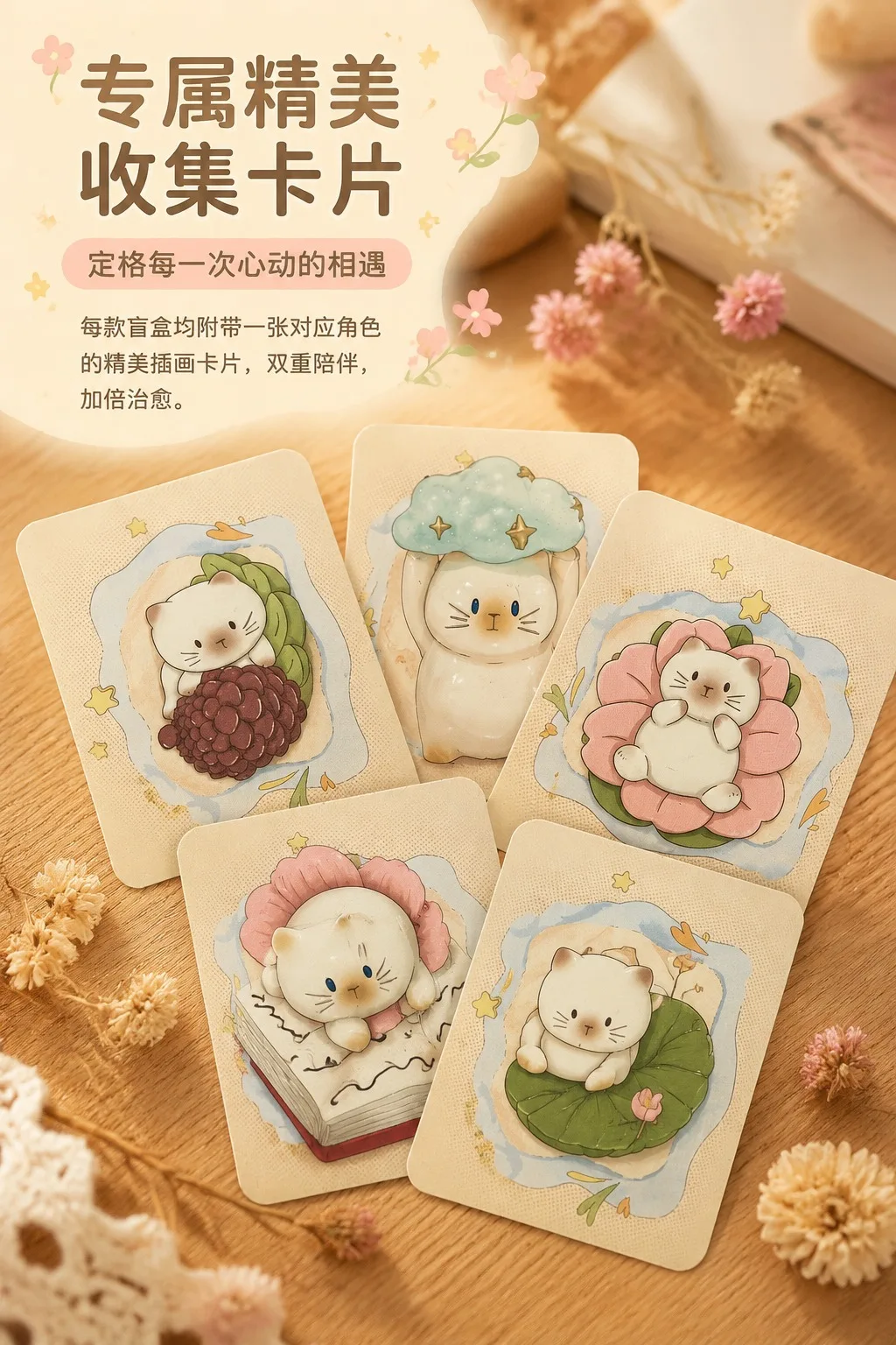 【Spot】Cat PAI Fantasy Paradise Blind Box Niedliche Leuchtende Katzen-Harzfigur Büro-Schreibtisch-Dekoration Puppe Überraschungs-Blindbox-Geschenk – Detail 6