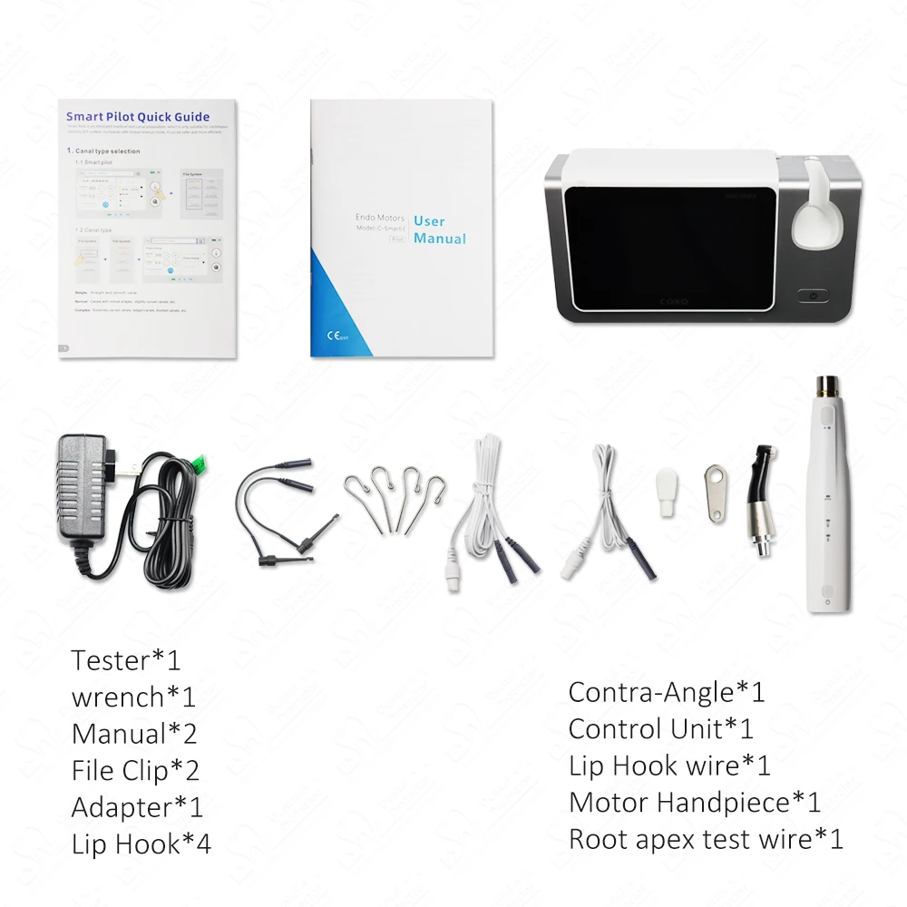 Endomotor de conducto radicular inalámbrico Bluetooth COXO c-motor Dental piloto inteligente con localizador de ápice equipo Dental