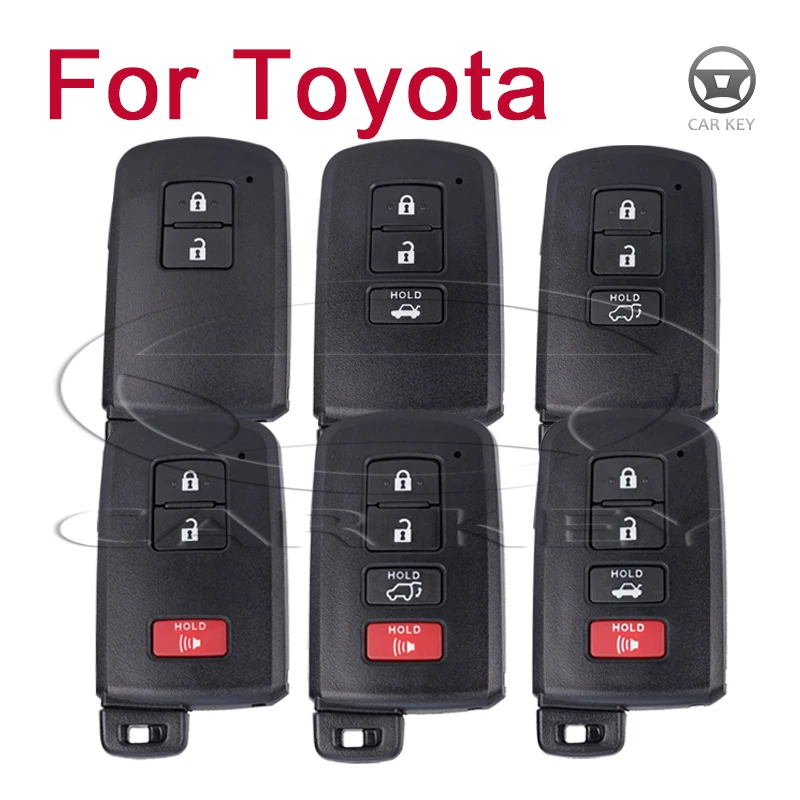 

Чехол для дистанционного ключа автомобиля для Toyota Avalon Camry RAV4 2012-2015, брелок со вставкой, чехол для ключа, чехол для ключа, 2/3/4 кнопки
