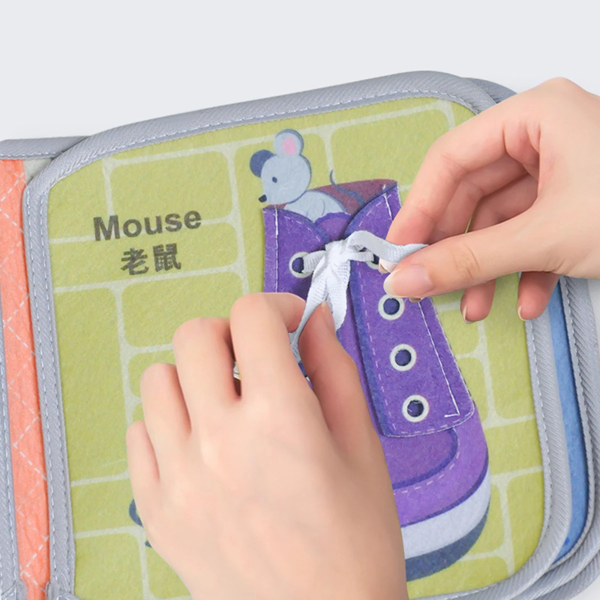 아기 동물 퍼즐, 찢을 수 없는 조기 교육 천 책, 몽준리, 부모와 자녀 상호 작용, 찢어짐