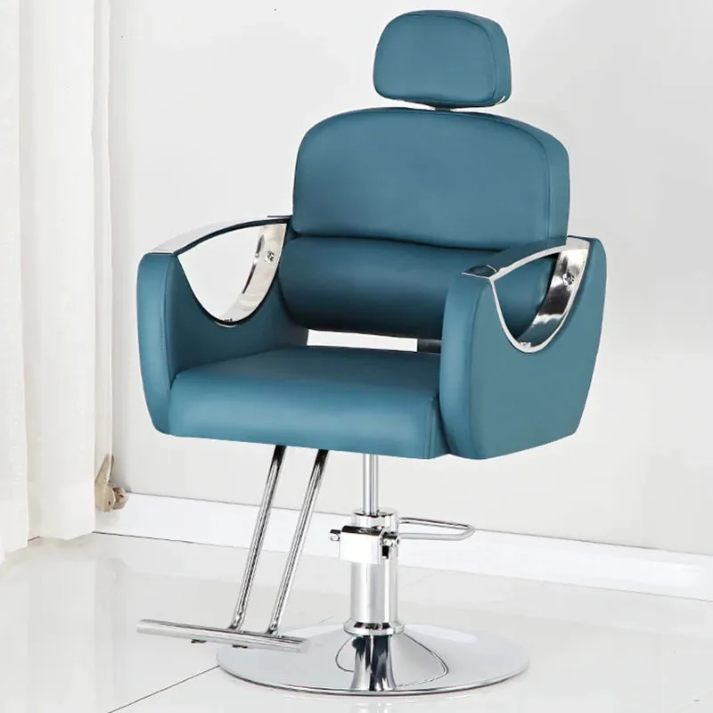 Woman Barber Chair Modern Dressing Personalized Make Up Recliner Barber Chair Beauty Stylist Equipment Silla Barbero Decorative