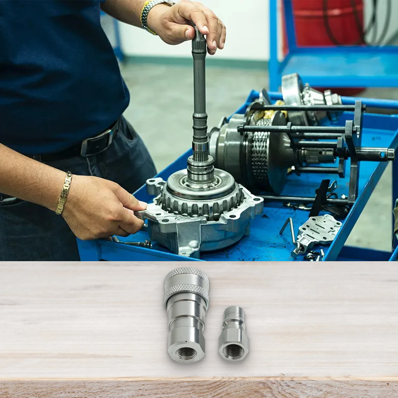 

Муфта из углеродистой стали, фитинг с внутренней резьбой, автоматическая закрытие клапана, промышленные приложения, гидравлические применения