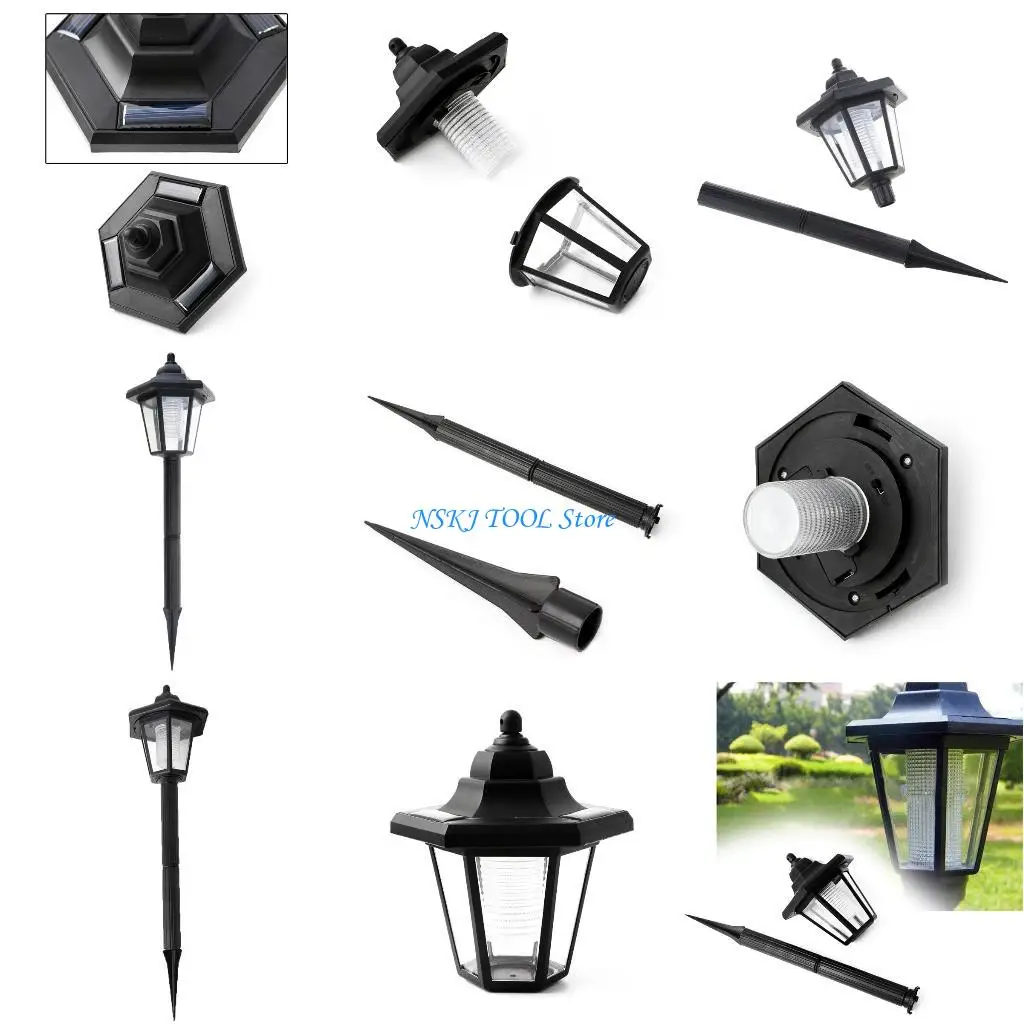 

L8RC Garden Solar Light Outdoor Decorative Lamps LED Waterproof Garden Stake Light Lawn Lamp Landscape Lights for Garden Yard