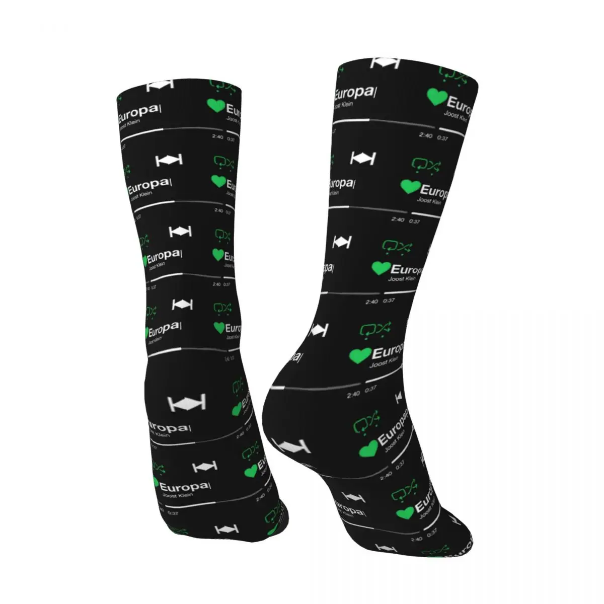 Europapa Joost Klein Eurovision 2024 Netherlands Holland Socks Stockings Gothic Female Warm Soft Socks Graphic Non Slip Socks