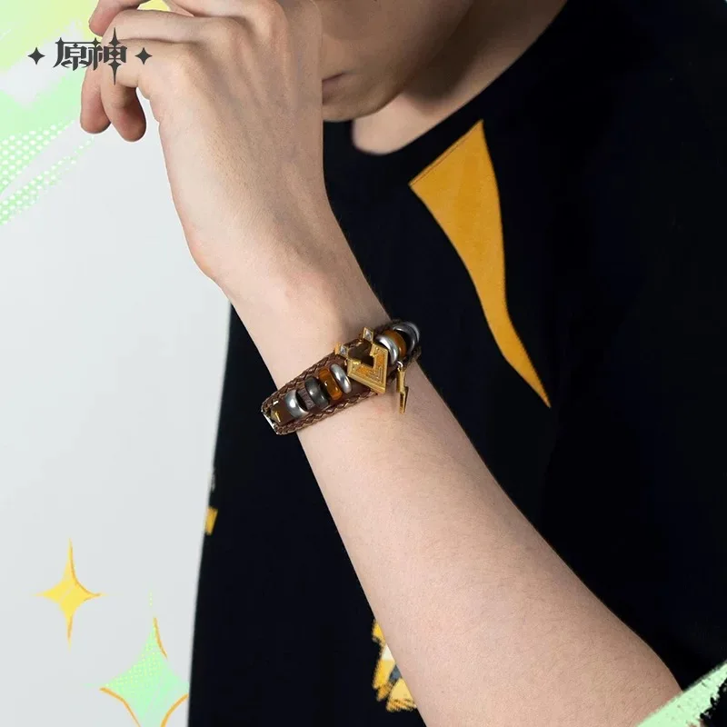 사전 판매 miHoYo 공식 Genshin Impact Ten Thousand Fires and Foothills 시리즈 Xilonen Impression 팔찌 코스프레 선물 애니메이션