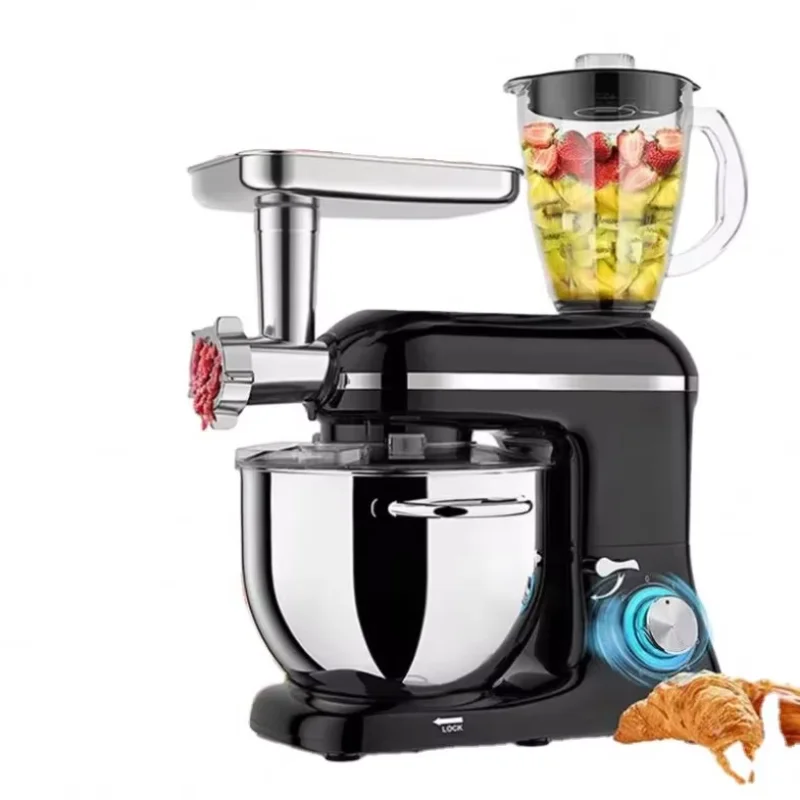 Commercial Kitchen Multifunction 5 In 1 Stand Mixer Baking Bread Dough Mixer Food Mixers