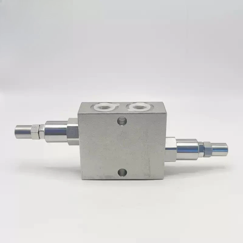 DE/VBDC tubular bi-directional cross overflow valve double-acting cylinder buffer valve anti-hydraulic shock valve