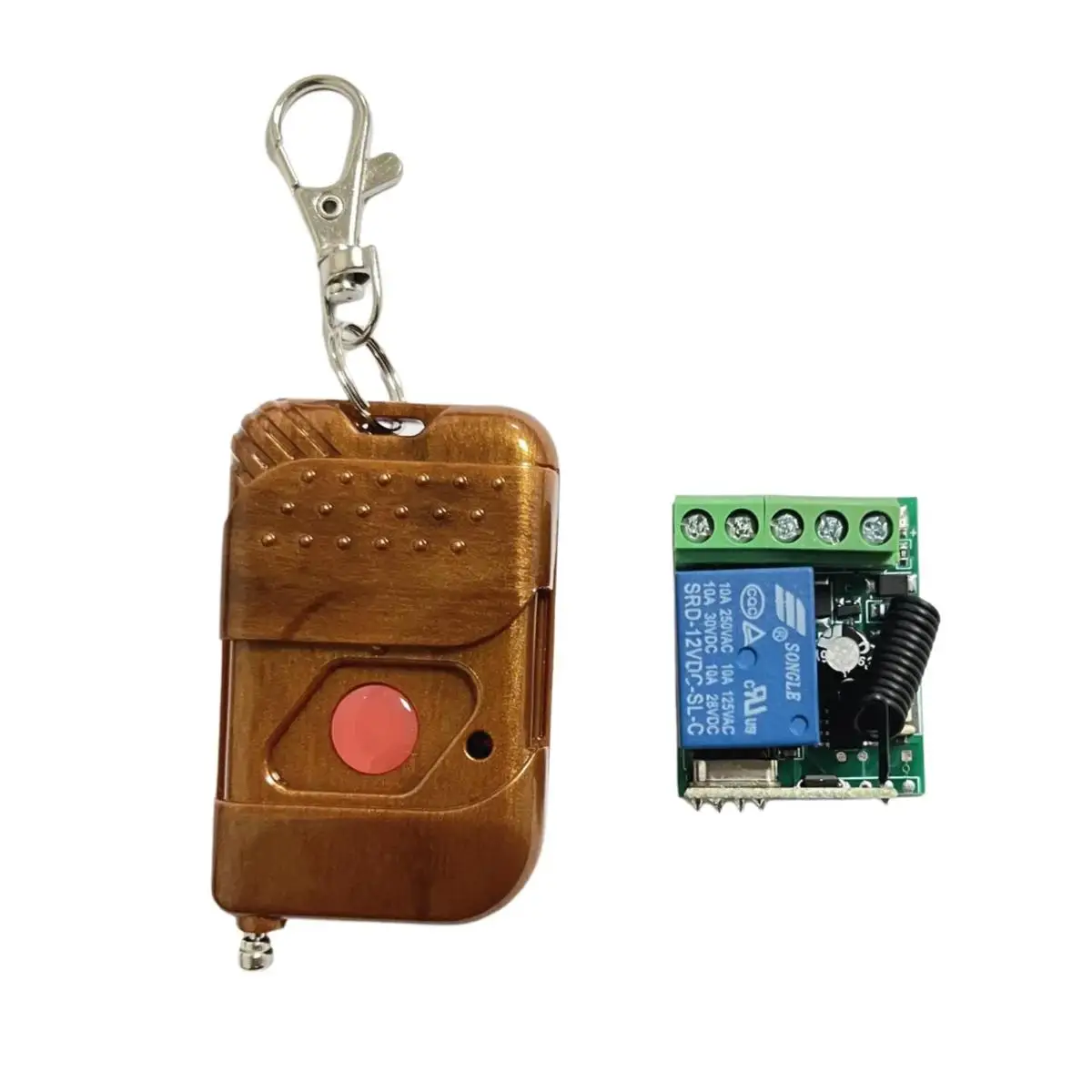 DC12V Channel 433MHz Exit Button Switch Module Wireless Remote Control Receiver for Home & Office Access Control System