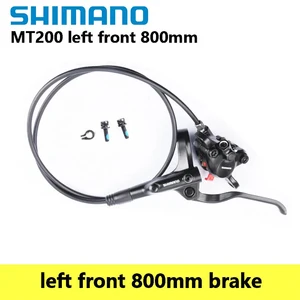 فرامل قرصية هيدروليكية Shimano-BR MT200 ، جانب واحد ، مناسبة للدراجة الجبلية ، 800 مم ، 1450 مم أفضل 10 فرامل مبيعات MT200 - No8