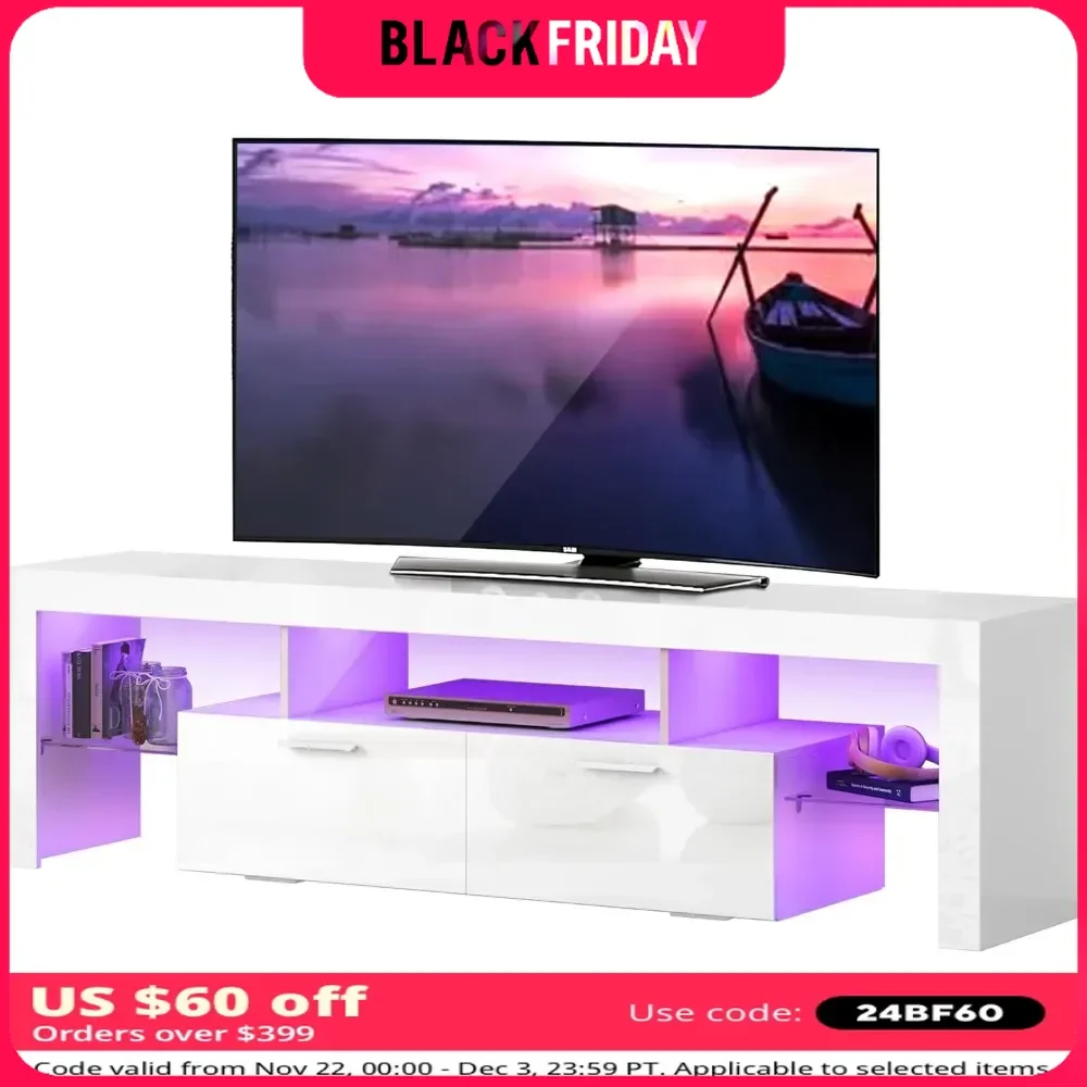 TV Stand with Storage Drawer for71 Inch, Scratch Proof and Waterproof, 220 Pounds Bearing Capacity, TV Console