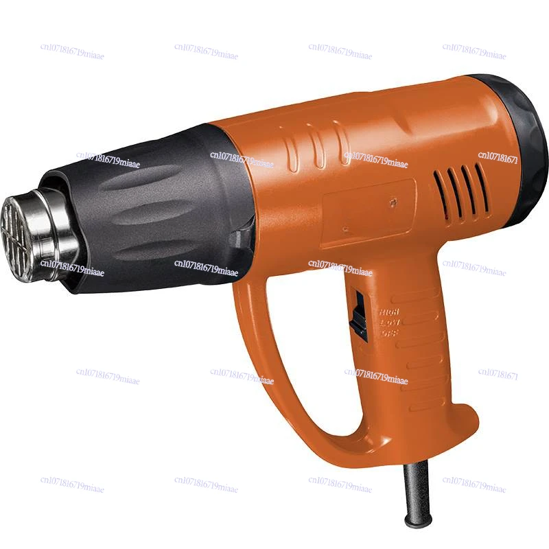 High-power hot air gun adjustable temperature electric baking gun grab car film power tools