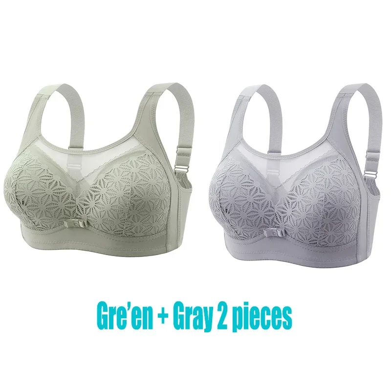 

High Quality Underwire Ultra-thin Gathering Breathable Underwear for Teenagers Adjustable Four Row Buckle Women's Bra