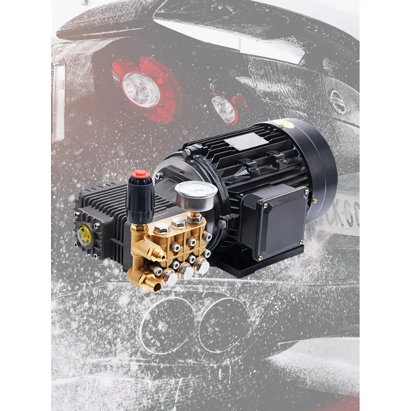 Atomization sprinkler irrigation dust removal high pressure pipeline cleaning brush machine pump equipment pump head motor