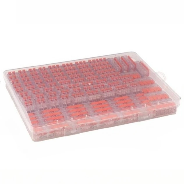 

Клеммная колодка быстрого подключения LT-211-412-413-415, комплект для сращивания светильников, решение для легкой проводки для электриков и самодеров