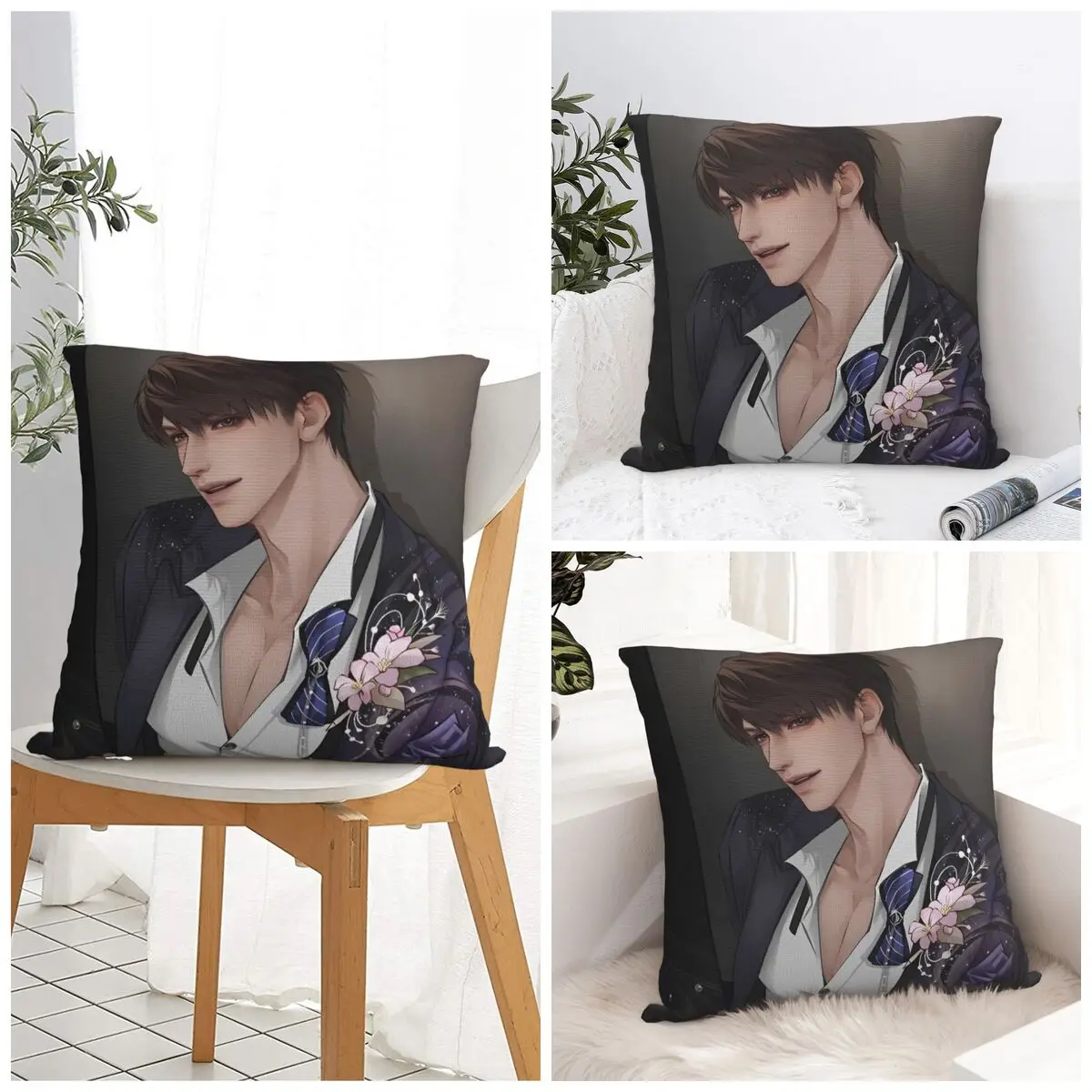 

Love And Deepspaces Pillow Case Vintage Pillow Cover Soft Custom DIY Cushion Cover Pillowcases For Sofa Bedroom Home Decor