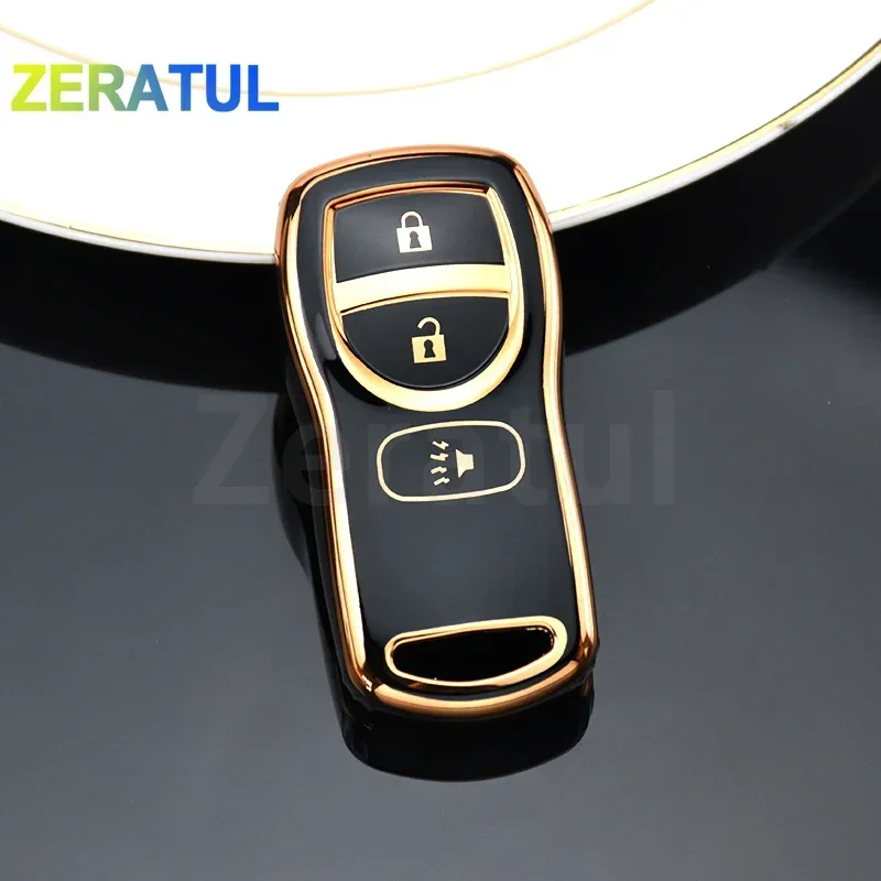 حافظة مفاتيح السيارة من البولي يوريثان شل لإنفينيتي QX56 JA60 FX35 FX 35 لنيسان تيدا سنترا X-trail T30 ألتيما فرونتير أرمادا ماكسيما
