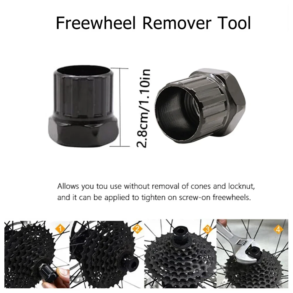 Bicycle Repair Tool Kits Chain Breaker Crank Puller Outdoor Cycling Pedal Remover Puller Bike Tools Set MTB Bicycle Accessories image 4