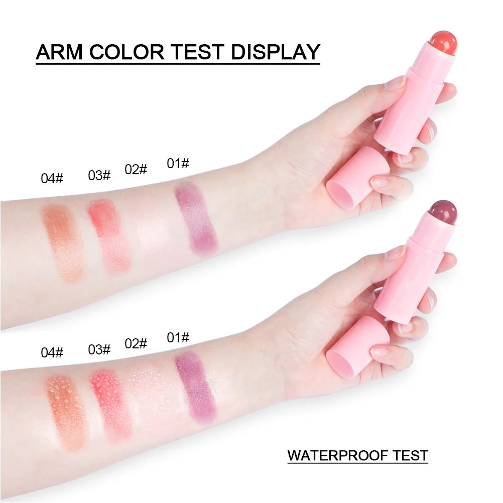 مجموعة أحمر شفاه غير لامع طويلة مكونة من 4 قطع، مجموعة بلسم شفاه مرطب، ملمس ناعم، لون مشرق للنساء، أحمر شفاه غير لامع #6