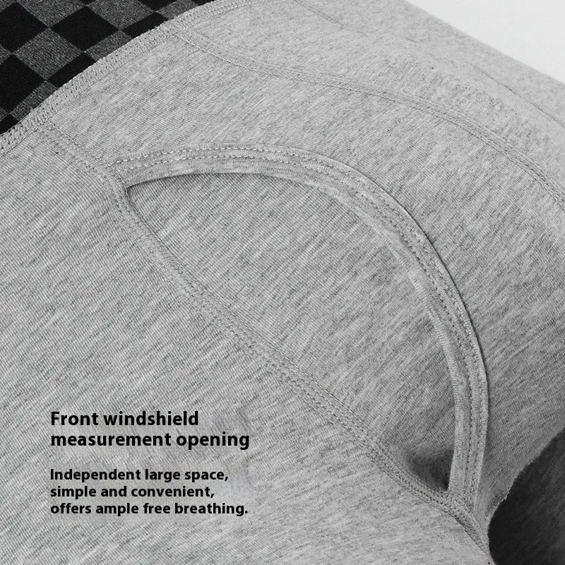 الرجال الحرارية القطن الملاكم ملخصات حزام الخصر دعم عالية الخصر تمديد طول مكافحة الغضب شتاء دافئ الملابس الداخلية الرياضية الراحة