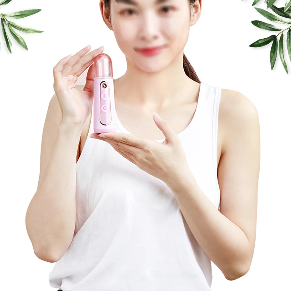 

35ml Professional Nano Mist Sprayer Compact Lightweight Mini Face Device Steamer Moisturizing Sturdy Trustworthy Gift