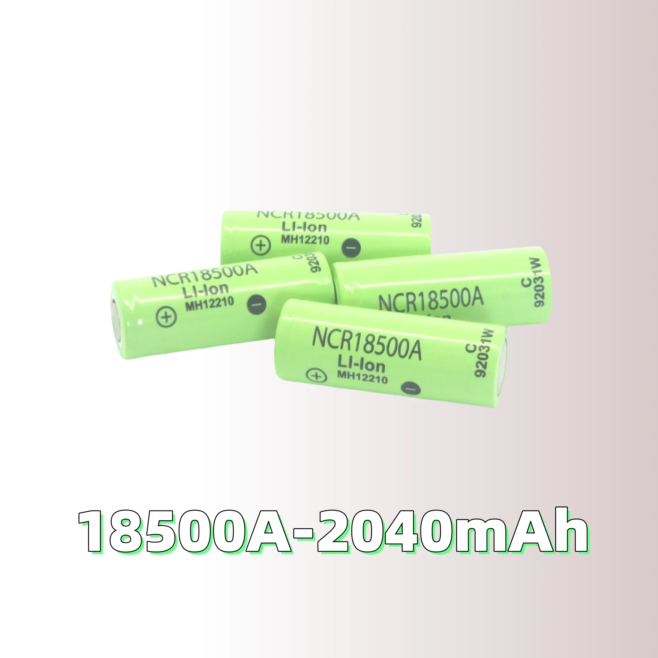 Batterie Li-ion NCR18500A 3,7 V 2040 mAh – Cellule rechargeable haute capacité pour outils électriques, éclairage LED, etc.