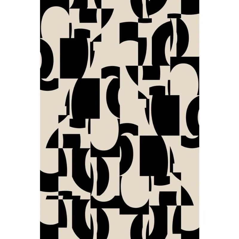 Modern Geometry Aesthetics Carpet Living Room Home Bedroom Rug Light Luxury Sofa Coffee Table Non-slip Floor Mat Decor 패션 카펫