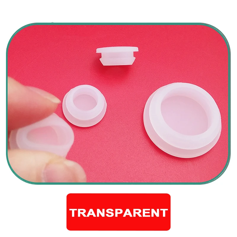 T Type Silicone Rubber Hole Plug, 2.5-60mm Snap-on Blanking End Cap, Tube Insert Bung Waterproof Sealing Stopper Cover