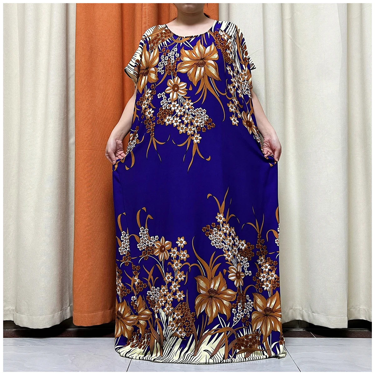 Vestido africano para mujer, Abaya musulmana de Dubái, Turquía, Hijab de algodón, ropa islámica americana, última gran oferta