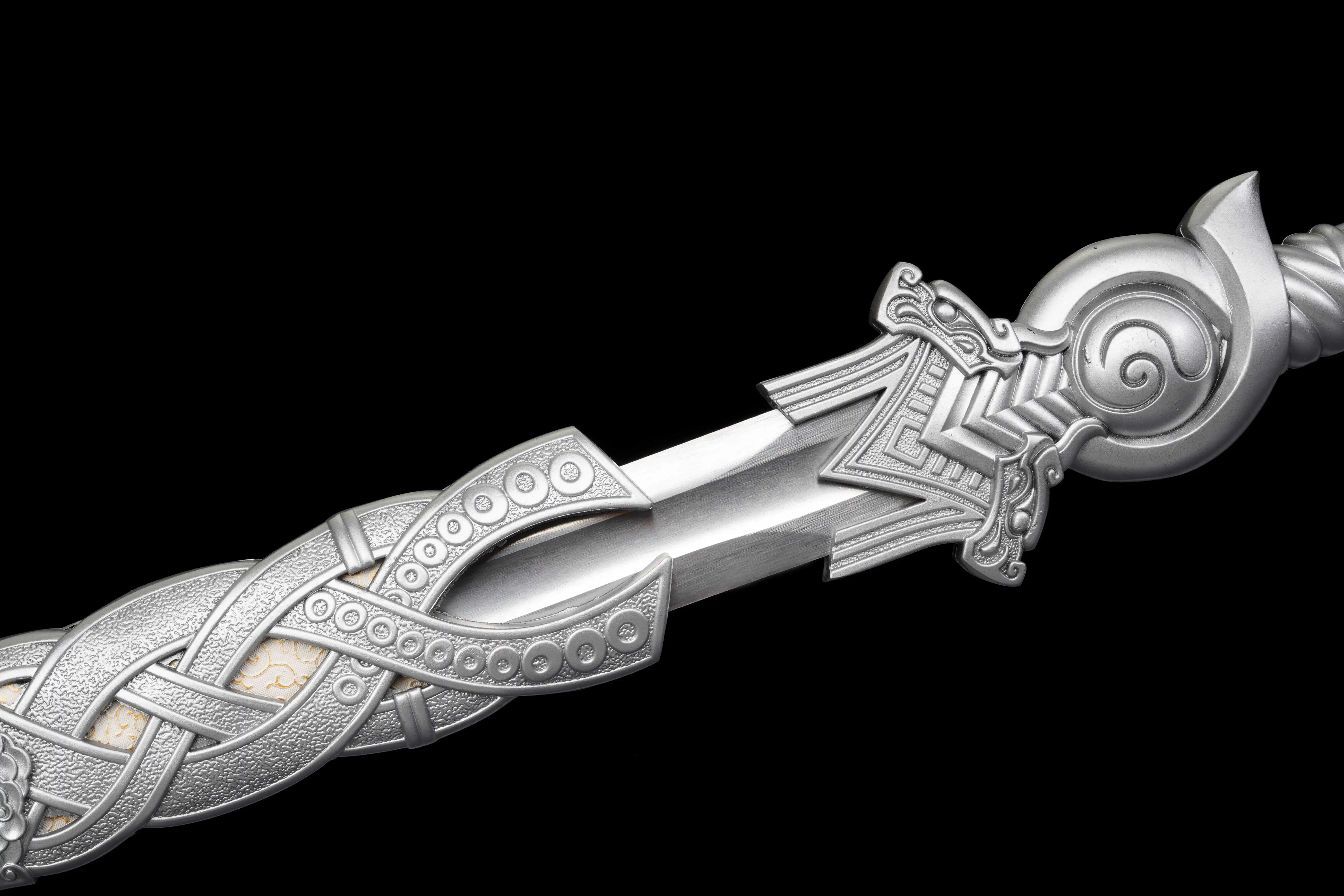 Game movie TV katana cosplay sword steel blade hero kung fu ninja martial arts training gift battle preparation not sharp