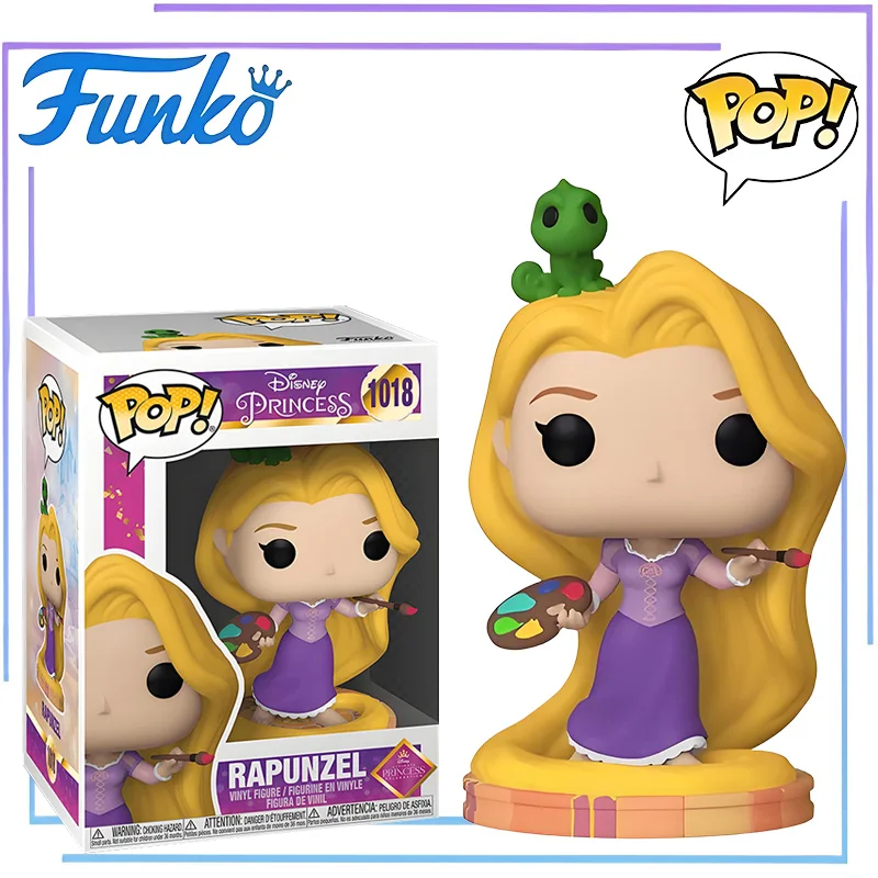 Genuine Funko Pop Disney Princess Frozen Anna Rapunzel Belle Ariel Limited Vinyl Figure Toys Collection Model Dolls Fans Gifts - Image 4