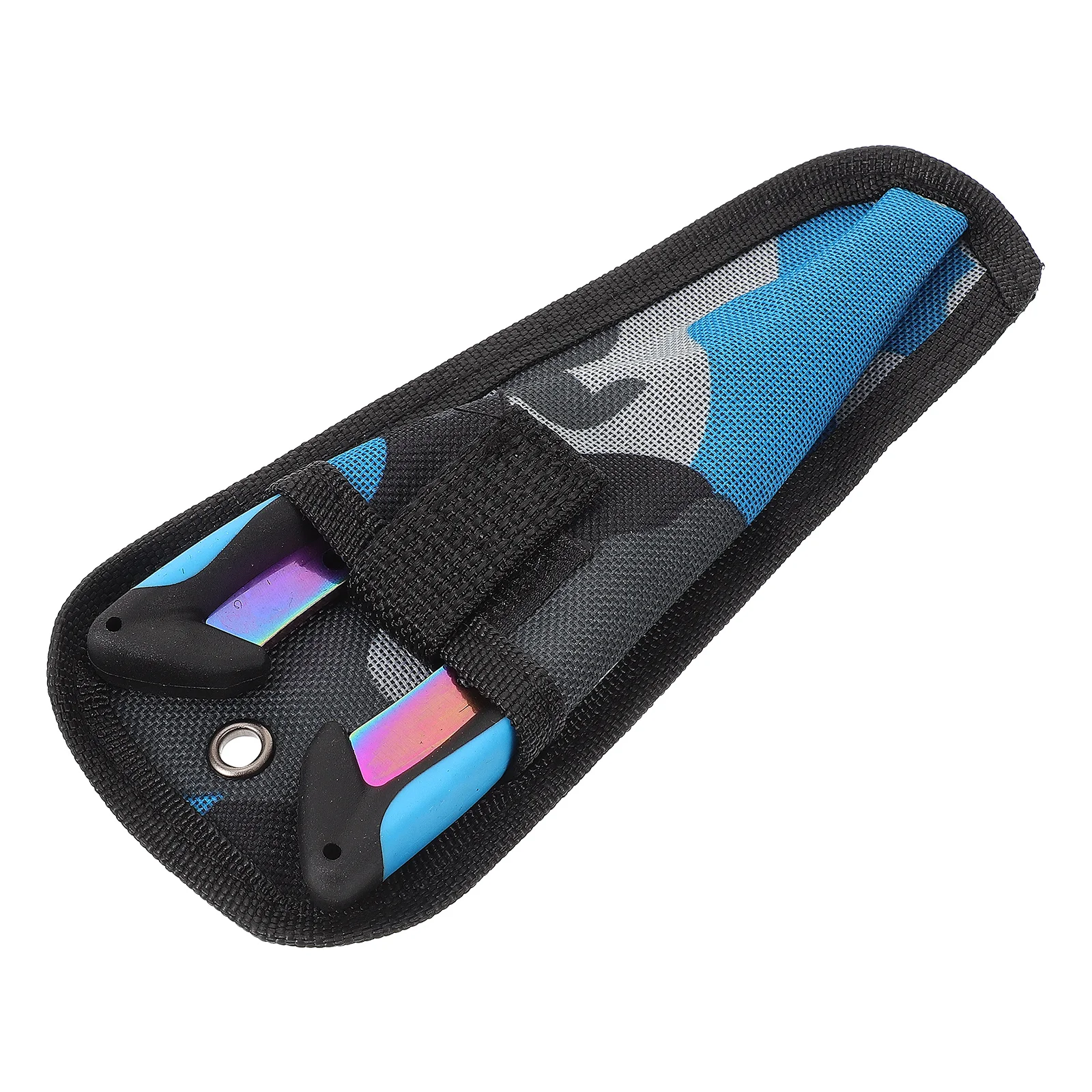 

Fishing Pliers Sturdy Stainless Steel Blue Black Reusable Dehooking Scissors with Rope Bag Braided Baits Long