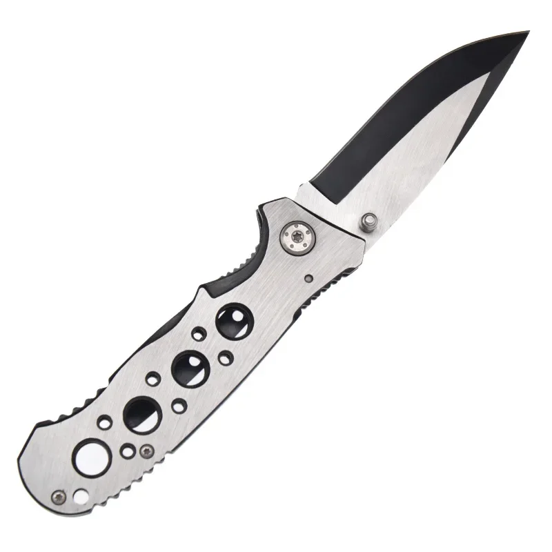 Newest Stainless Steel Folding Knife High Hardness Portable EDC Camping Pocket Knives Hiking Travel Self Defense Survival Knife