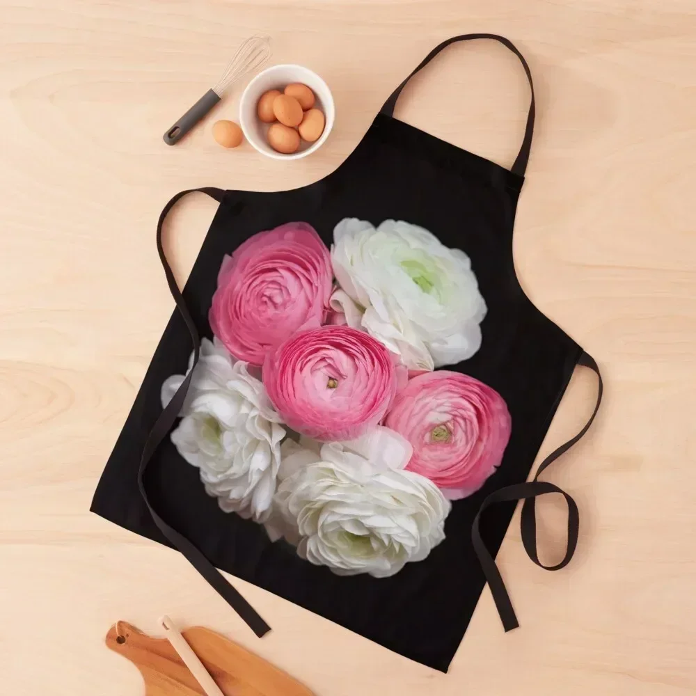 

Ranunculus Bouquet Apron Chef Uniform For Men Home And Kitchen cleanings Kitchen Supplies Idea Goods Apron
