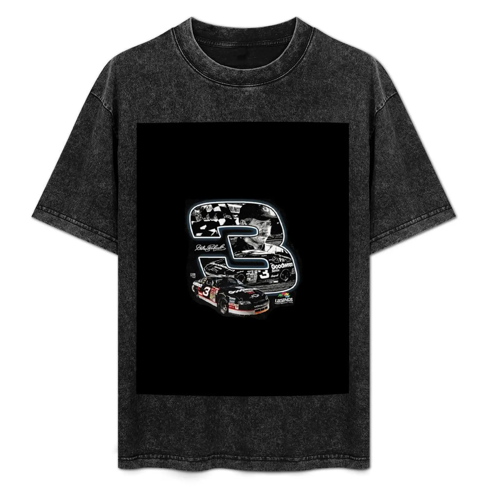 

Dale Earnhardt Big 3 T-Shirt Big Size Daily Wear T-Shirt