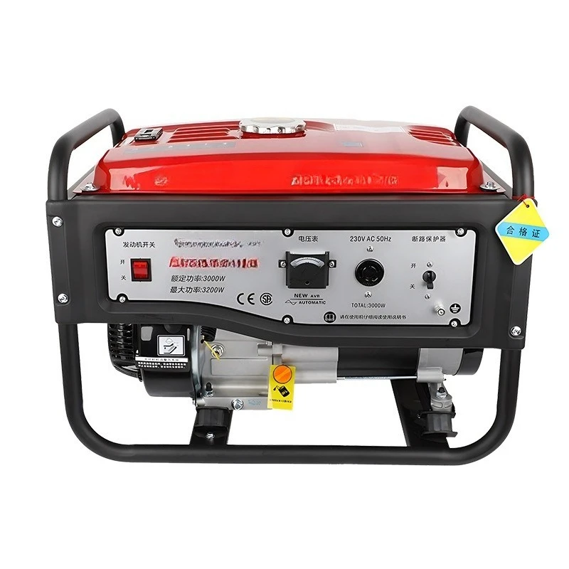 10 kW small outdoor household generator set 3/5/7/8kw single phase 220V three phase 380