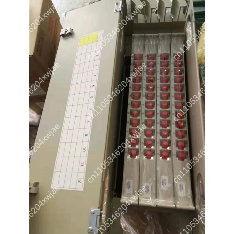 Fiber Optic Distribution Box ODF 12 24 48 72 96 Core Optical Patch Panel Rack Mount