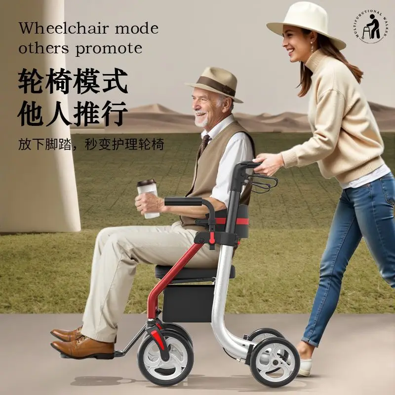 Multifunctional Trolley for The Elderly with Wheels
