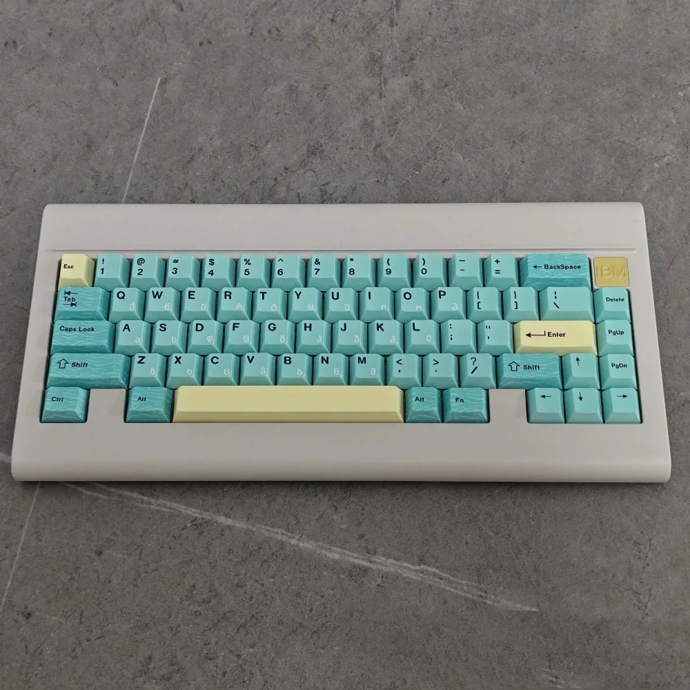 

Fog sea keycap PBT five-sided sublimation original height keys suitable for mechanical keyboards such as wooting magnetic axis