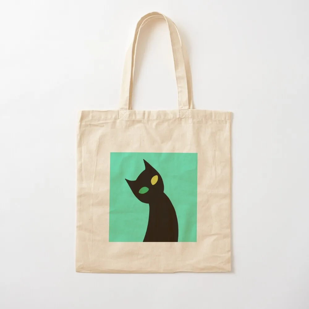 

Black Cat Tote Bag shopping trolley bag woman shopping bag Canvas Tote