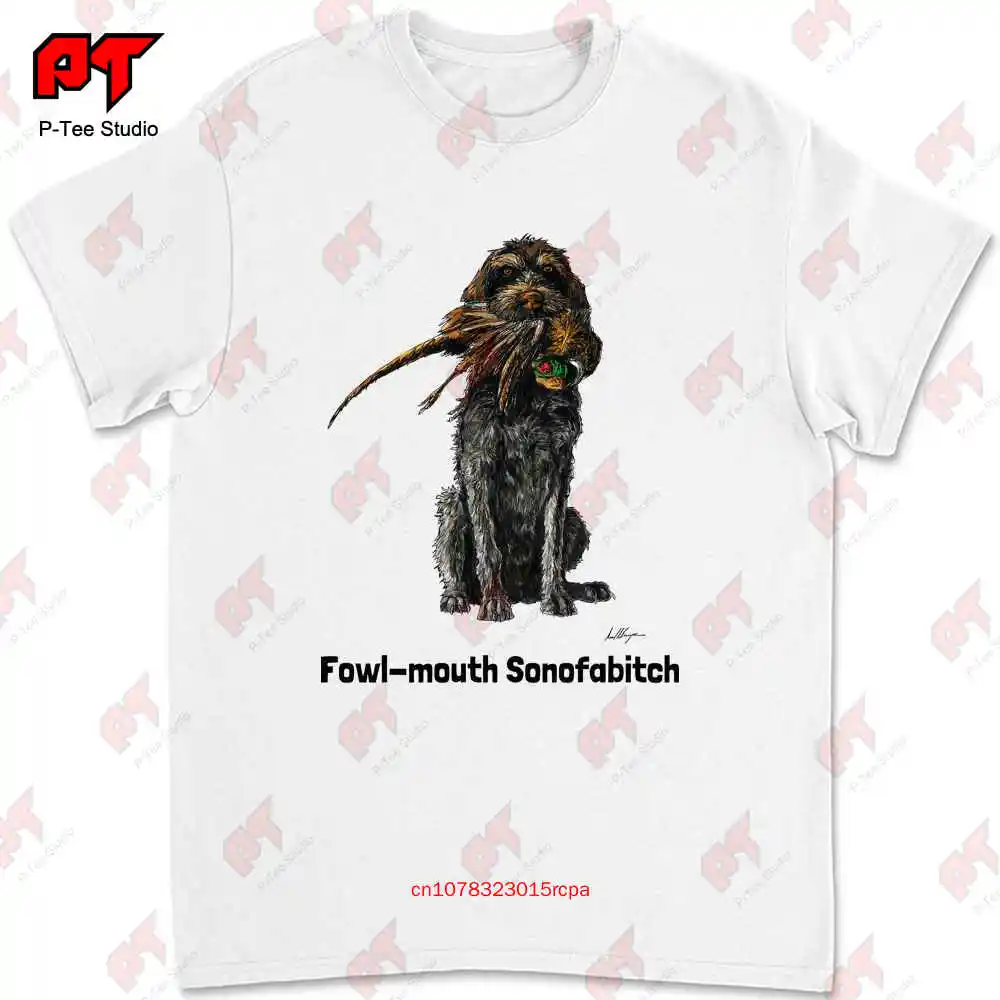 Deutsch Drahthaar German Wirehaired Pointer T-shirt 762Z