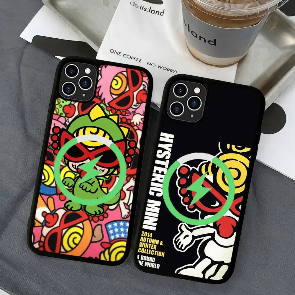 

Popular Brand H-Hysteric M-Mini Phone Case Magnetic Case Magnetic Magsafe Phone Case For IPhone 17 Air 16 Pro Max 15 14 13