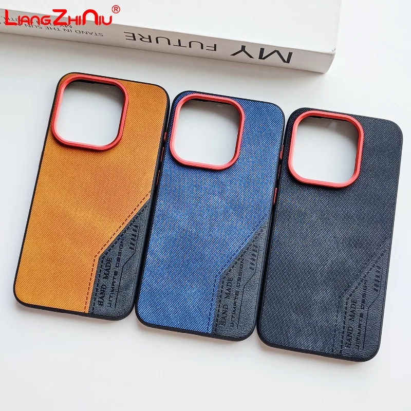 

Кожаный чехол для Oppo Find X9 Pro/X8 Ultra/X8s с дизайном в стиле ковбоя, с тактильными металлическими кнопками, для Find X9