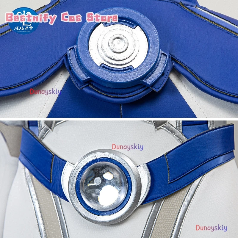 Invisible Woman 코스프레 Jumpsuit Costume Wig Strategist Hero Dr. Susan Uniform Halloween Game Party Sexy Clothes