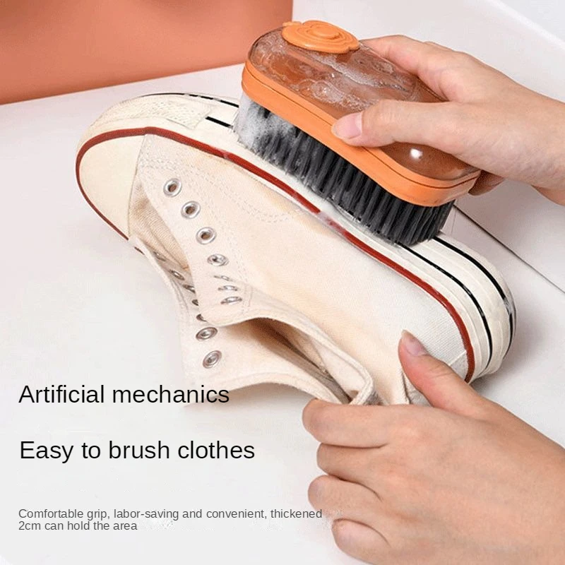 Multifunctional Liquid Cleaning Brush Automatic Soft Brush Shoe Artifact Shoe Brush Shoe Laundry Brush Household Brush Clothes