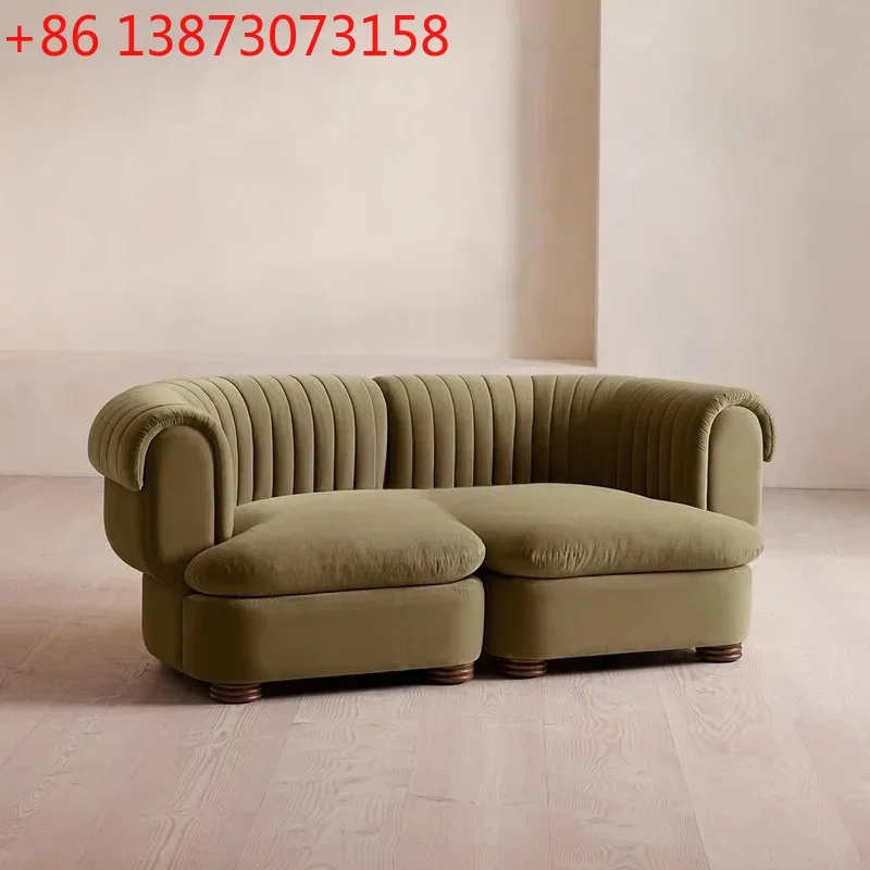 

Modern fashion fabric sofa, art creative designer sofa, hotel clubhouse lobby fabric sofa