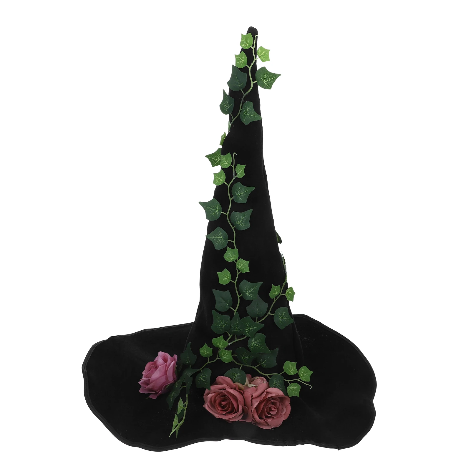 

Rose Halloween For Women For Women Halloween Witch Hat Cosplay Party Hat Medieval Witch Costume Accessory