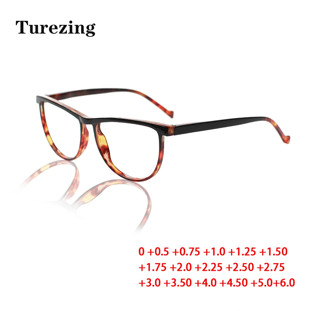 

Turezing Reading Glasses Spring Hinge Men and Women Oval Frame Presbyopia Magnifier HD Reader Prescription Eyeglasses+2.0+2.25