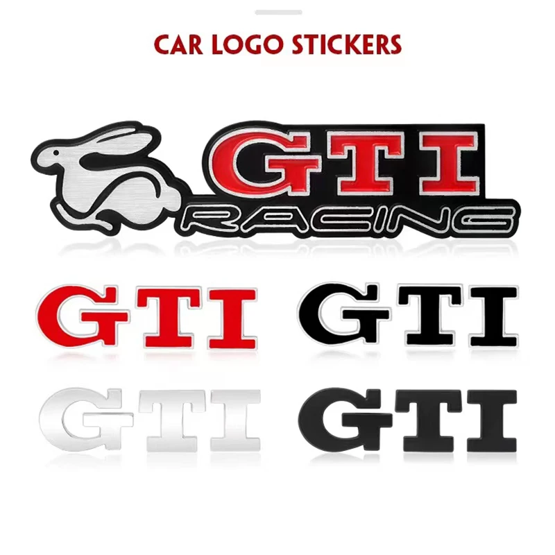 3D Car Metal Sticker Badge Body Stickers For Volkswagen Golf R Rline Tiguan Touareg Polo GTI CC Passat R36 Scirocco Auto Parts