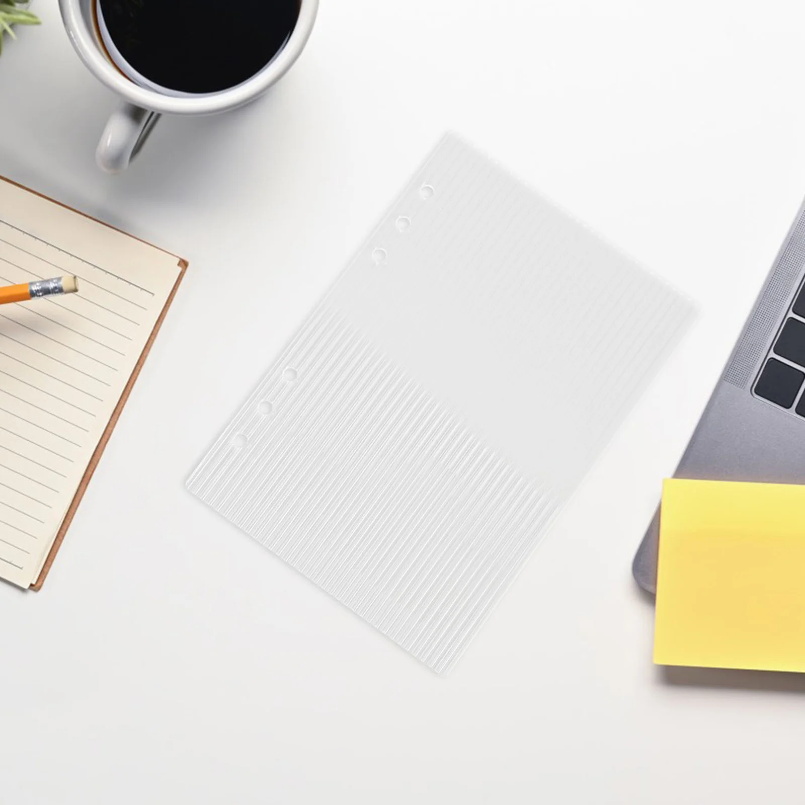 2 Pcs Notebook Transparent Binder Cover Clear Budget Refillable Shell Protector