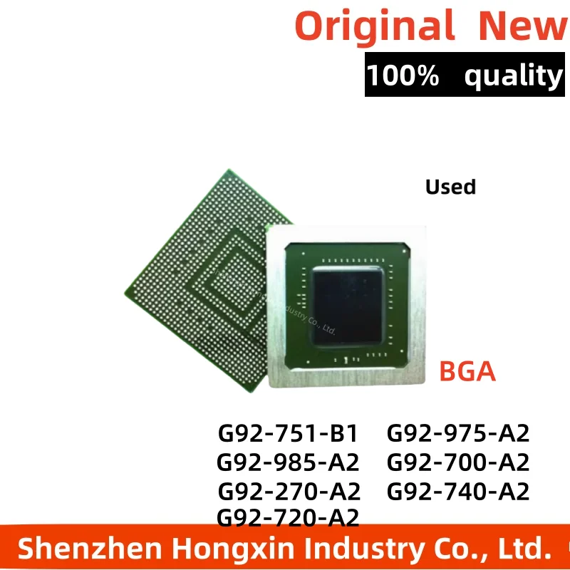 

100% test G92-270-A2 G92-700-A2 G92-720-A2 G92-740-A2 G92-975-A2 G92-985-A2 G92-751-B1 BGA Chipset